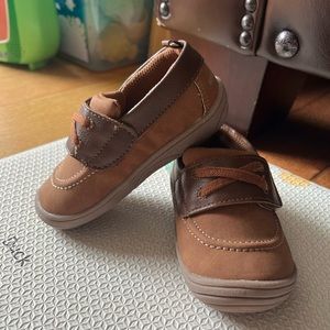 Stride Rite 360 baby boys Hampton Boat Shoe, Brown, 6 Infant US